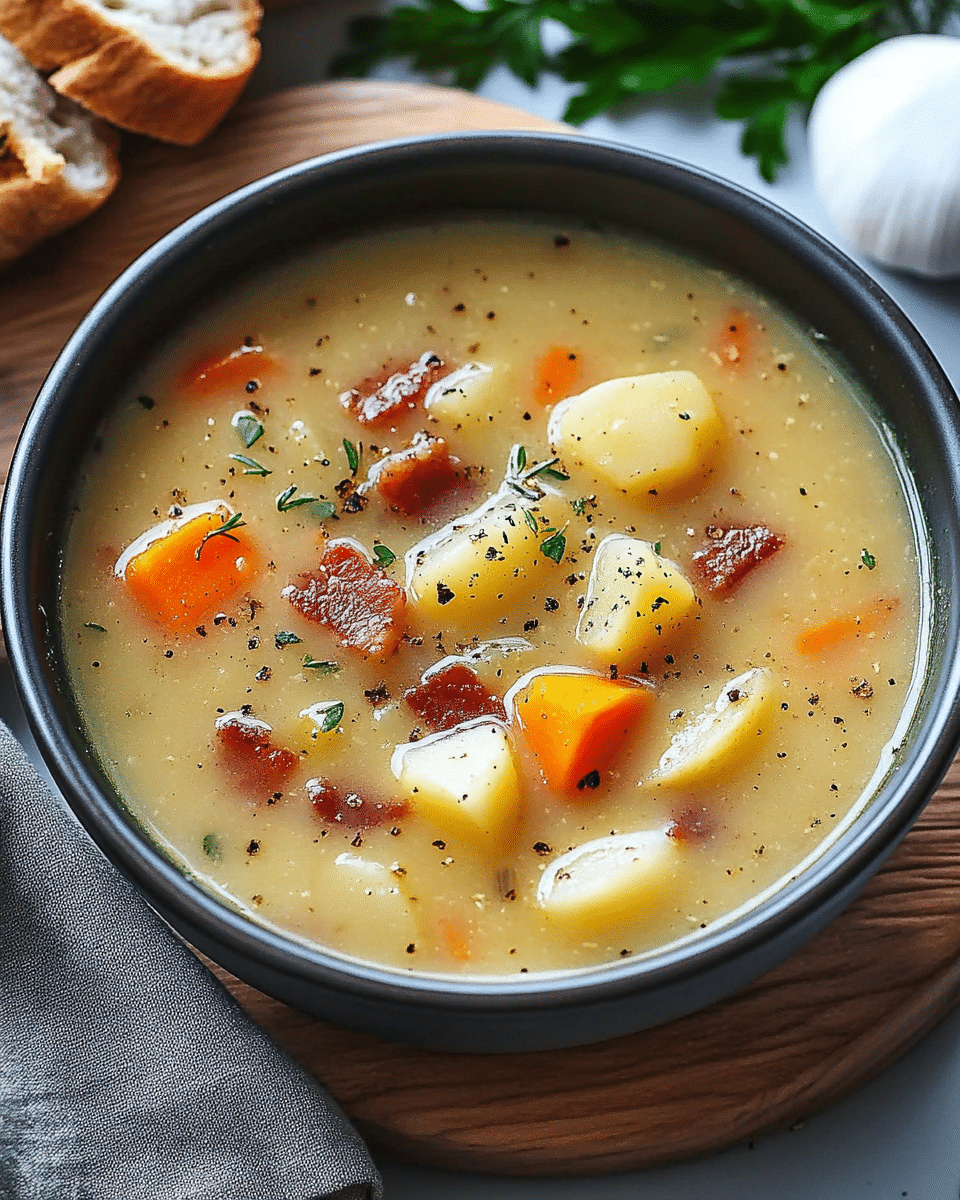 Polish Potato Soup (Kartoflanka)