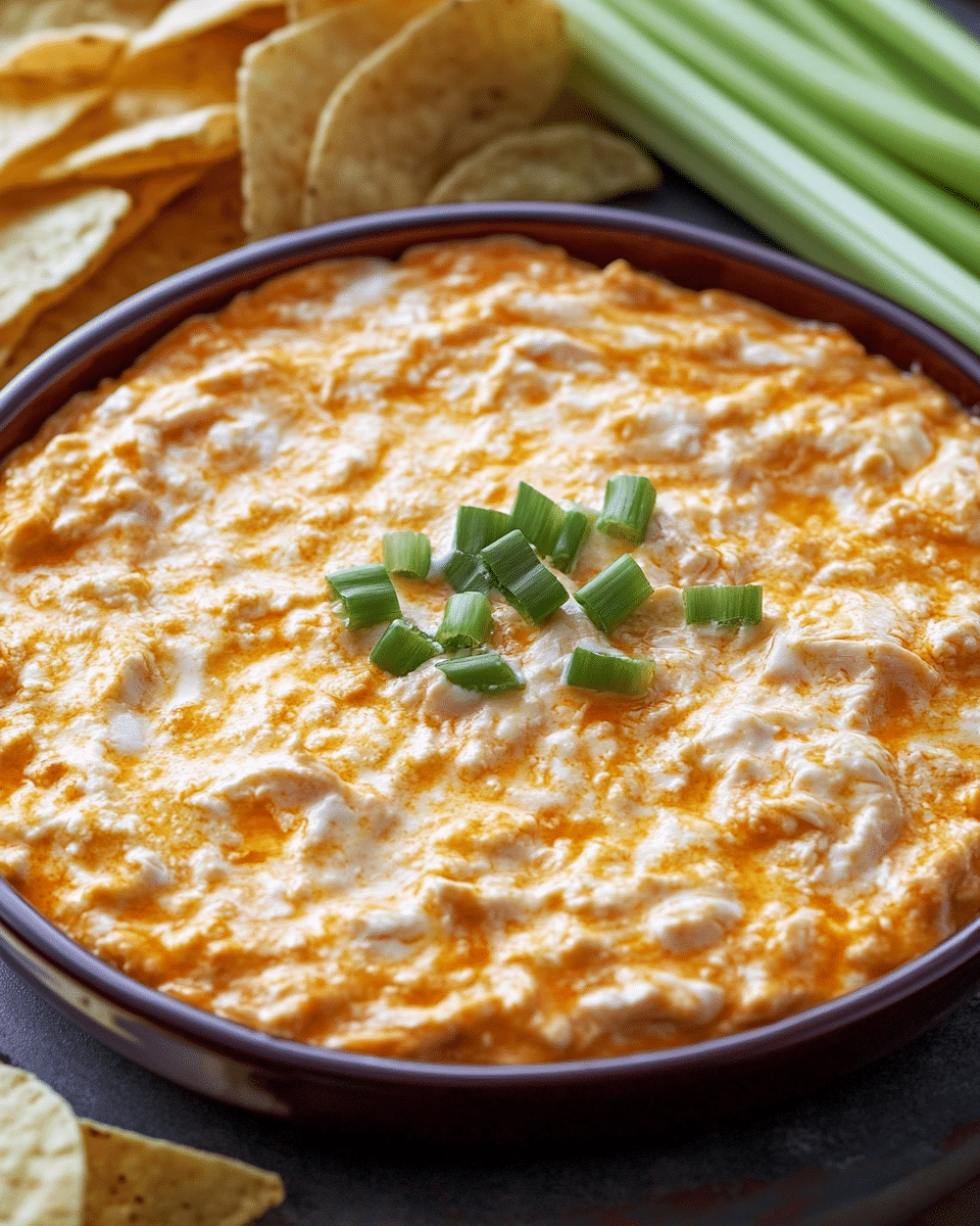 Cold Buffalo Chicken Dip