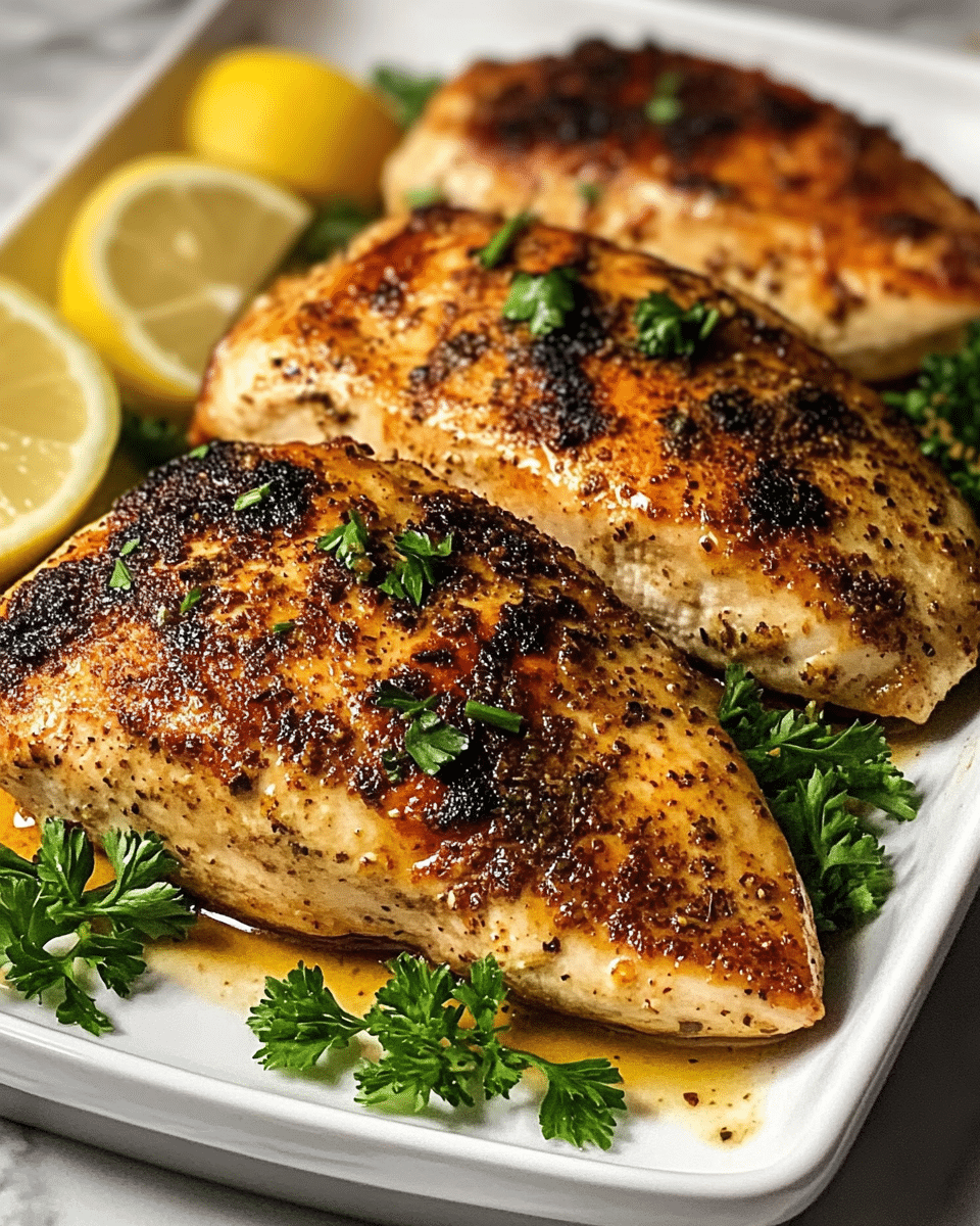Oven-Baked Juicy Chicken Breast