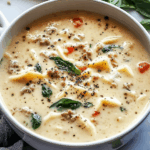 White Lasagna Soup