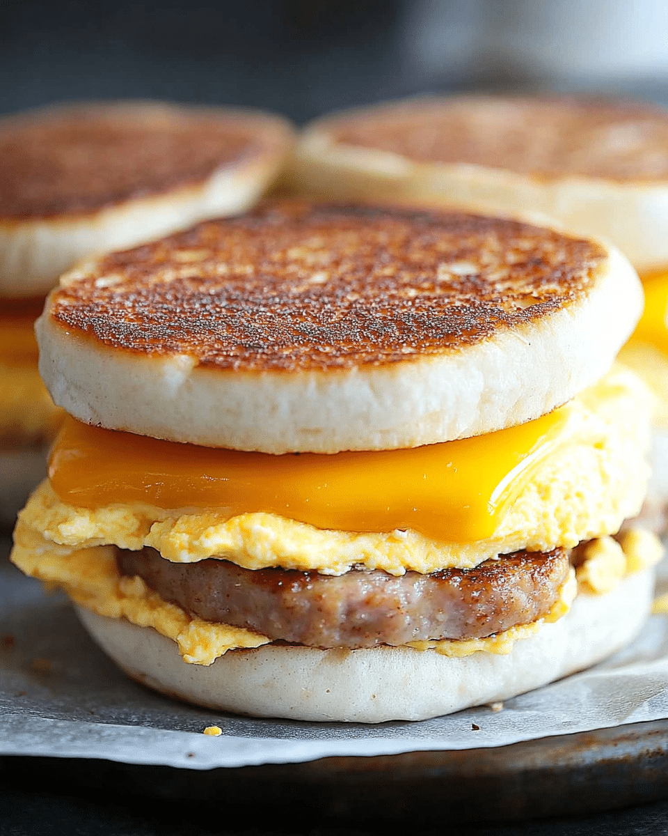 Freezer Breakfast Sandwiches