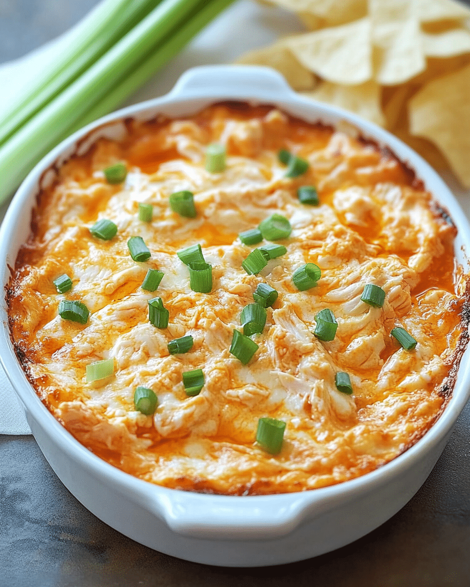 Spicy Buffalo Chicken Dip