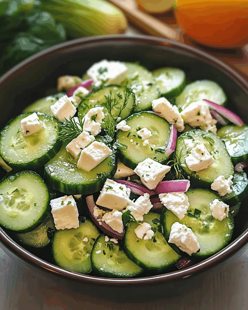 Cucumber Feta Salad