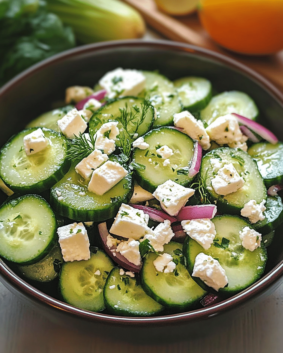 Cucumber Feta Salad