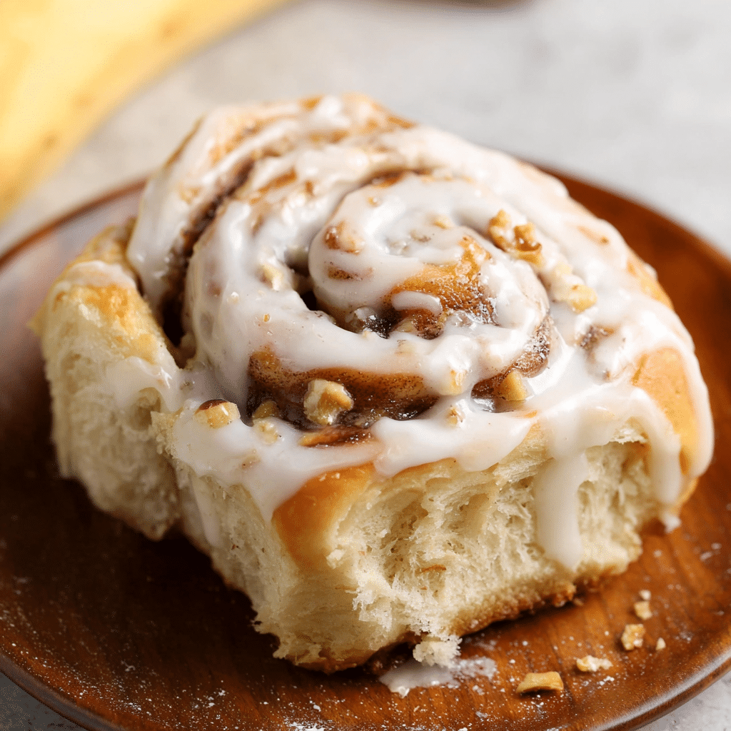 Banana Bread Cinnamon Rolls