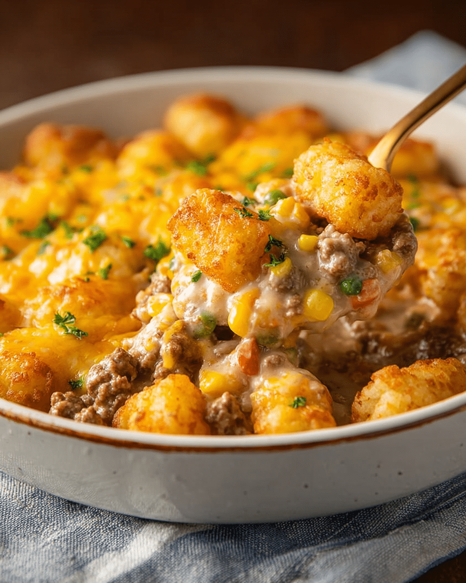 Cheesy Cowboy Casserole