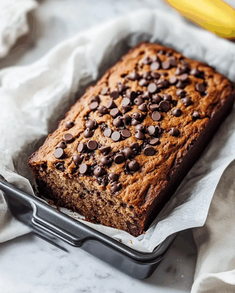 Chocolate Chip Banana Bread