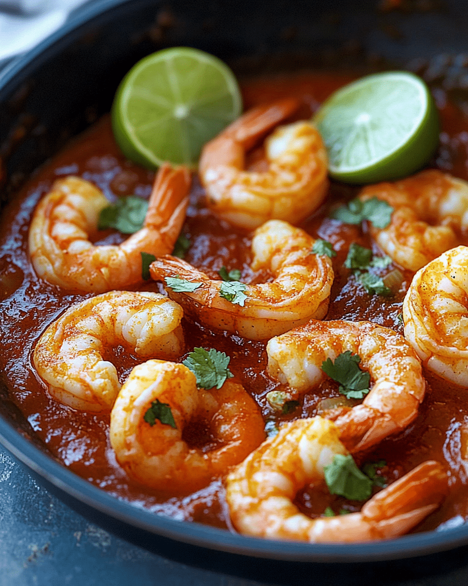 Fiery Mexican Devil Shrimp