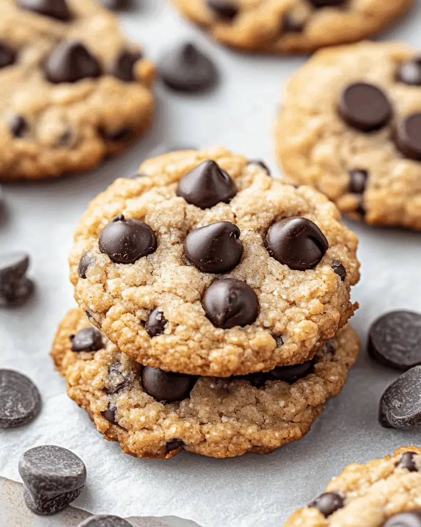 Almond Flour Chocolate Chip Cookies