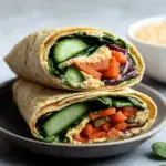 Vegan Hummus Wrap