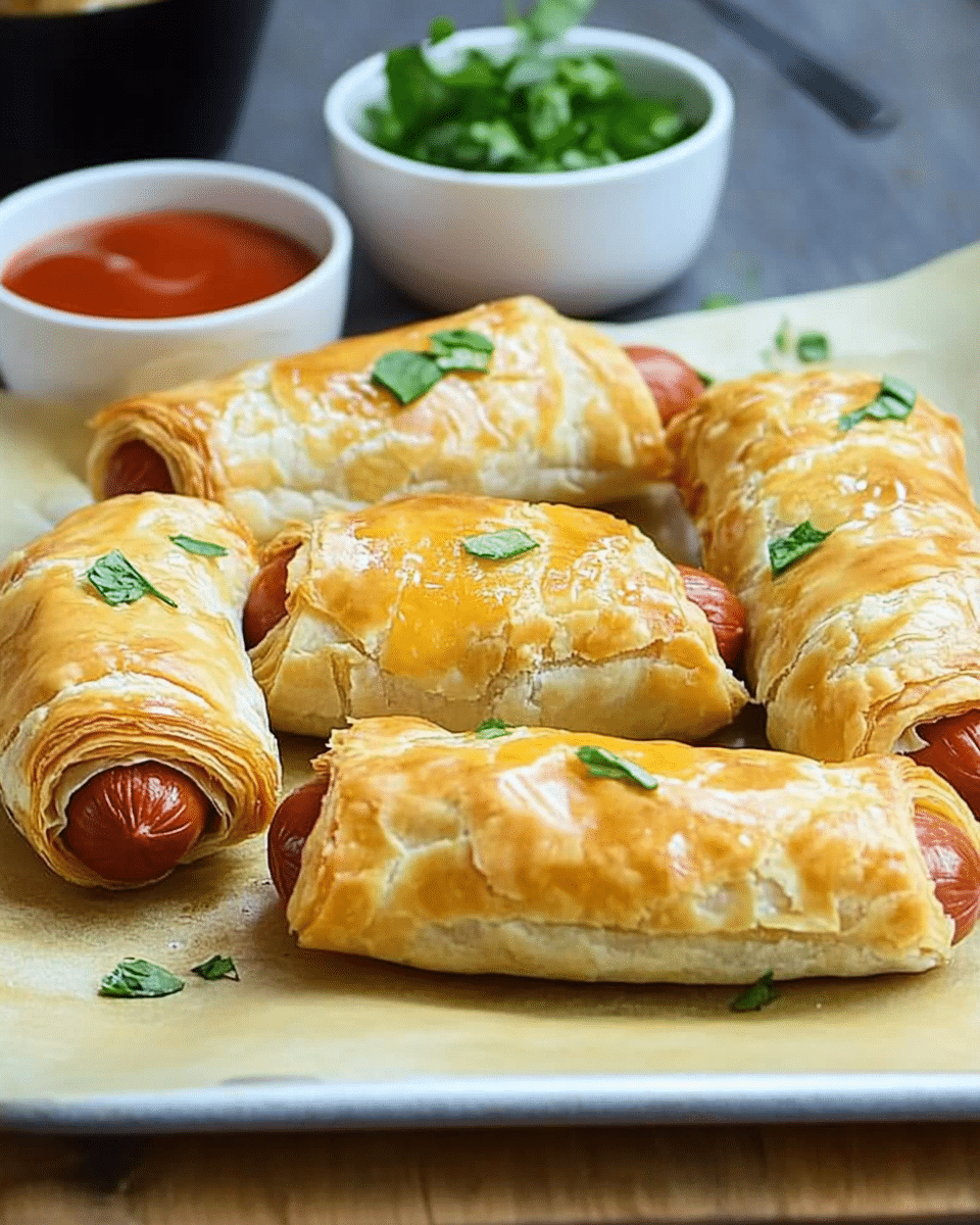 Hot Dogs in Pyjamas