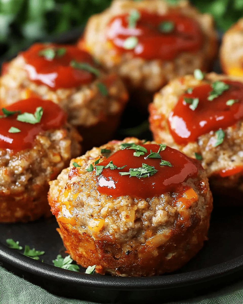 Mini Turkey Meatloaf Muffins