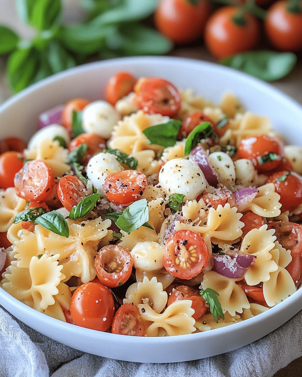 Bruschetta Pasta Salad