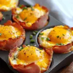 Ham and Egg Breakfast Cups