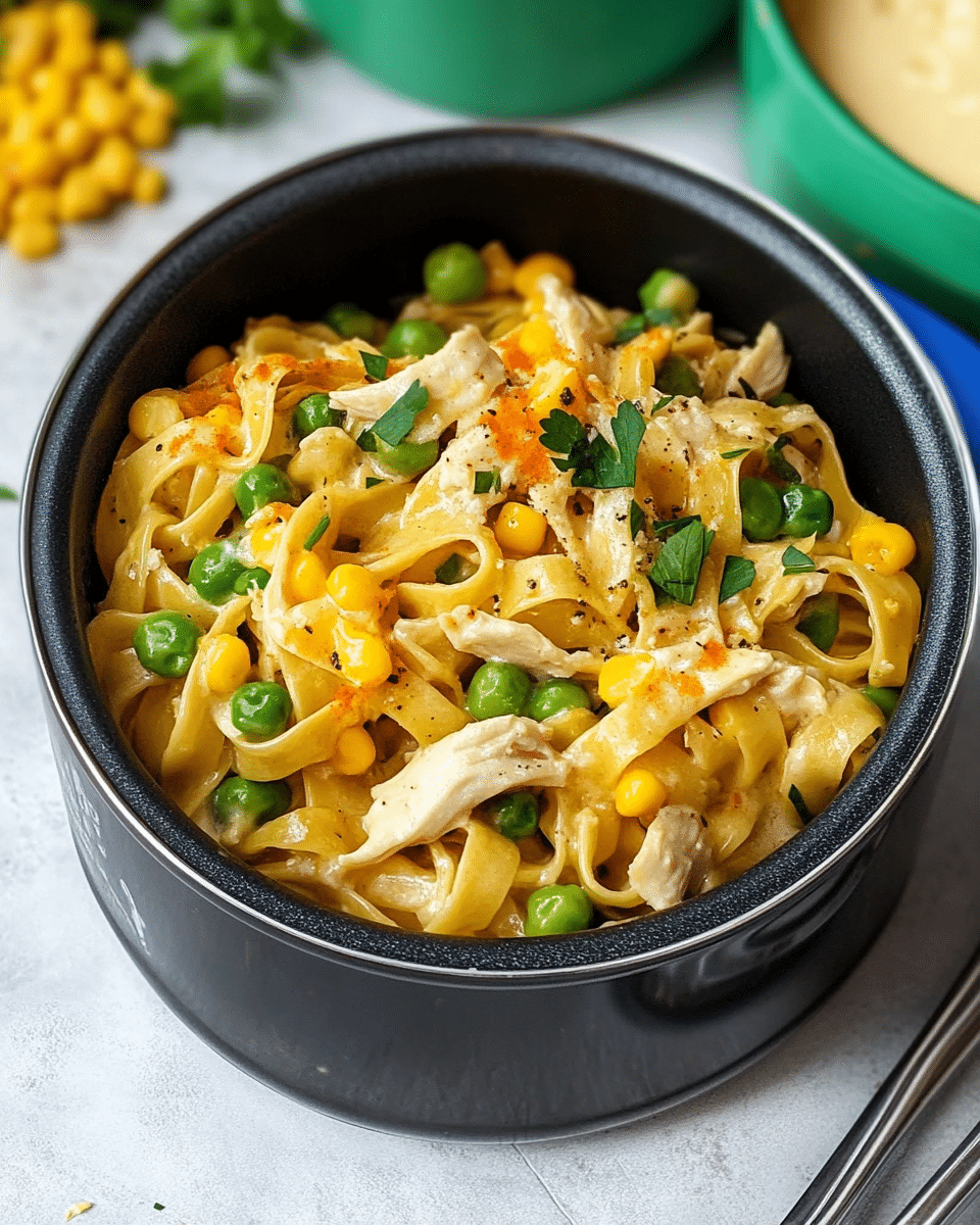 Creamy Chicken Noodles