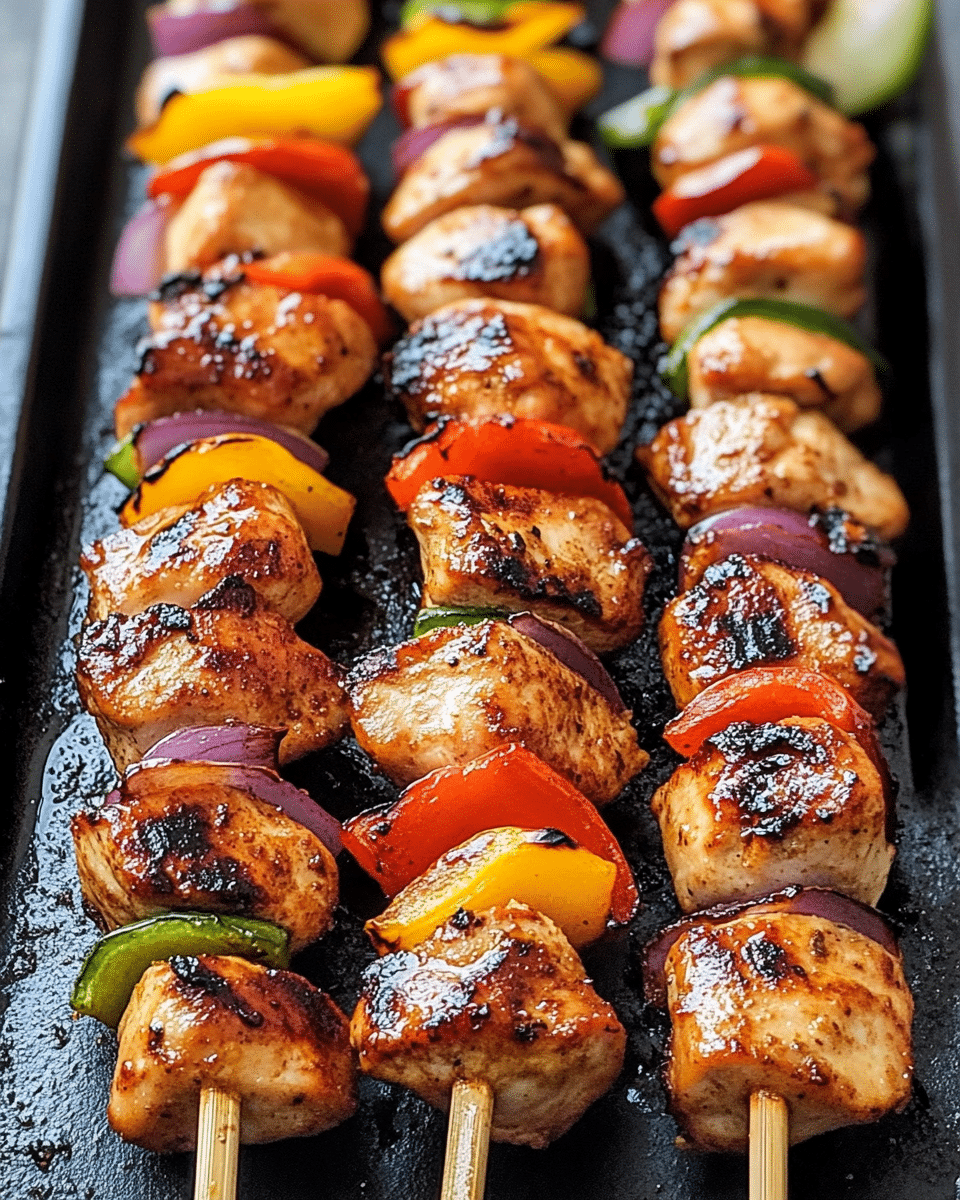 Grilled Chicken Skewers