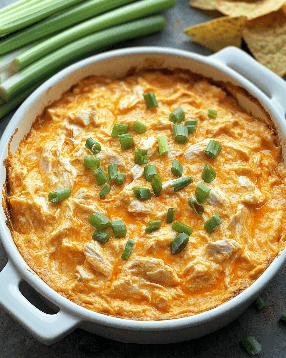 Hot and Spicy Buffalo Chicken Dip