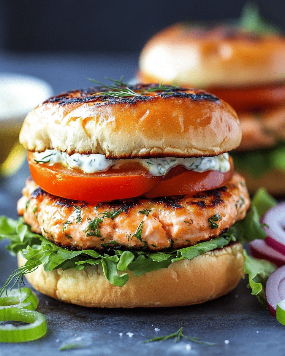 Salmon Burgers