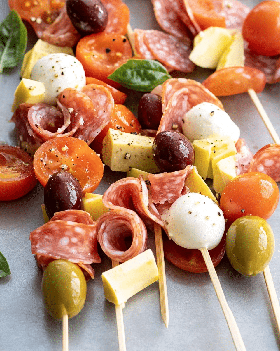 Antipasto Kabobs
