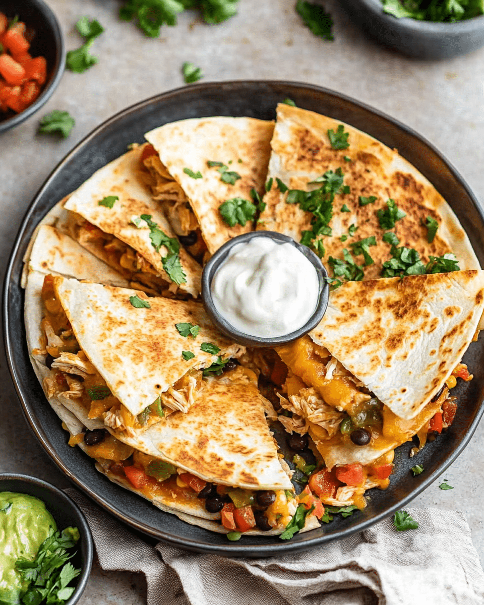 Chicken Quesadillas