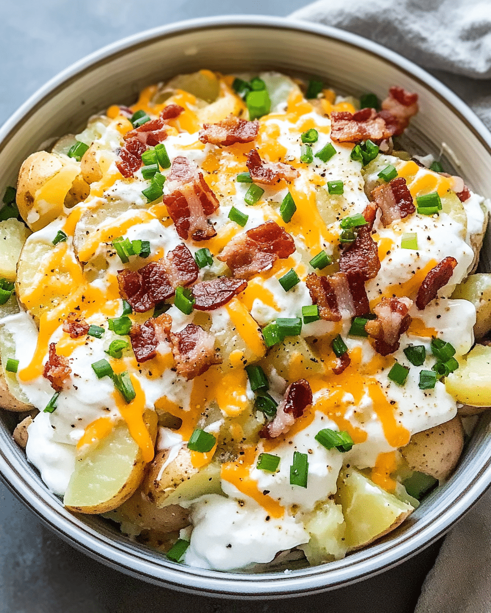 Loaded Baked Potato Salad