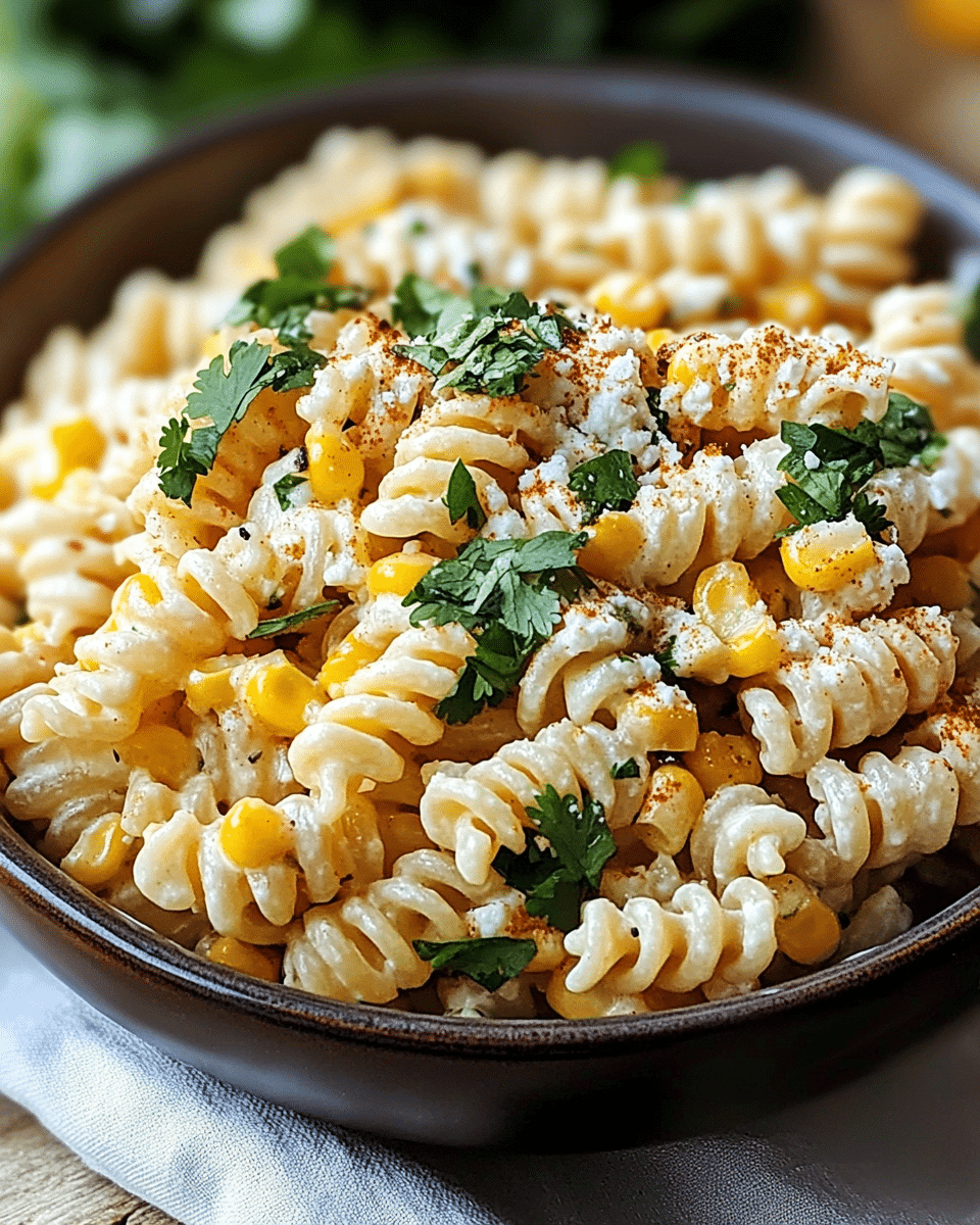 Mexican Street Corn Pasta Salad