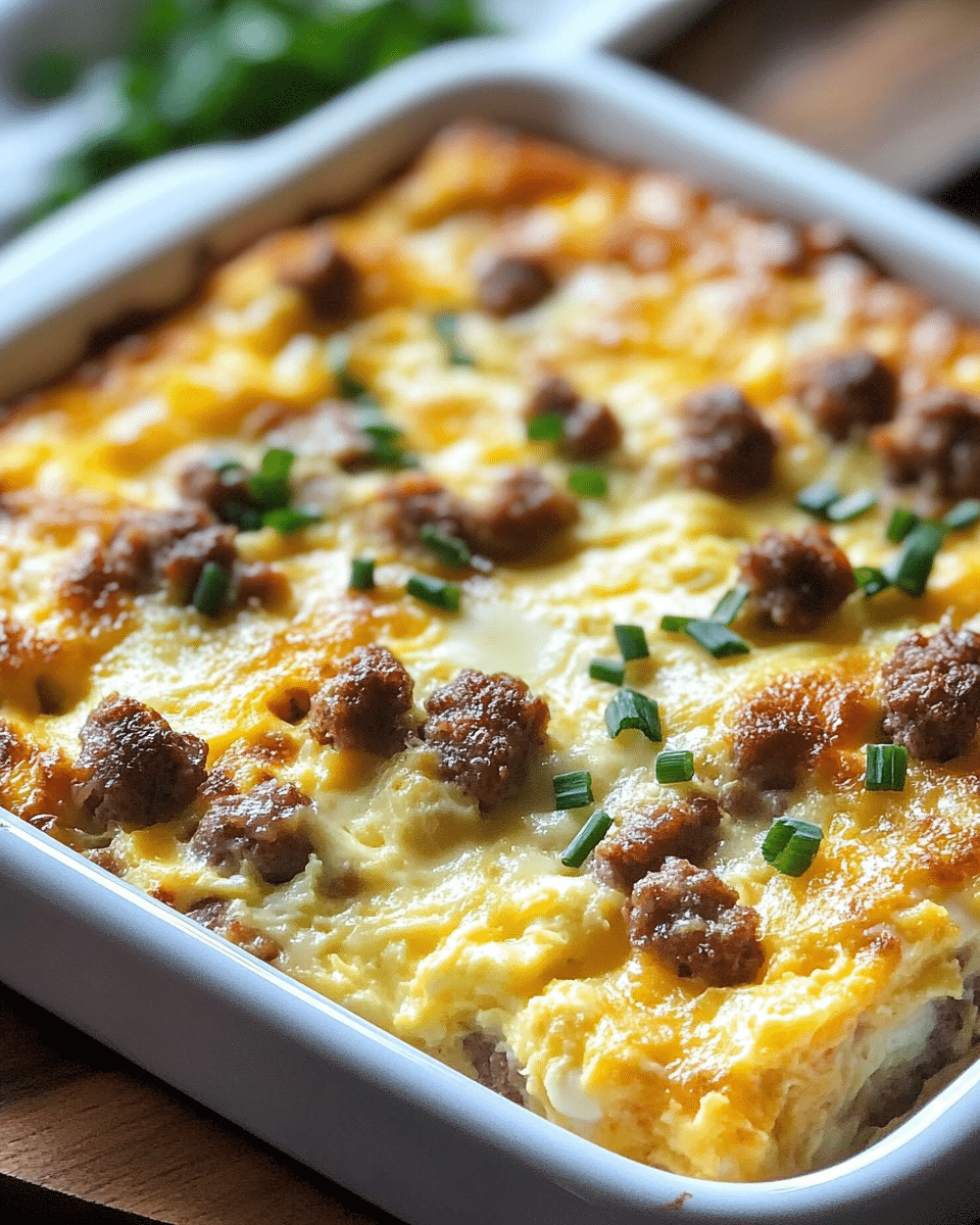 Sausage and Egg Breakfast Casserole