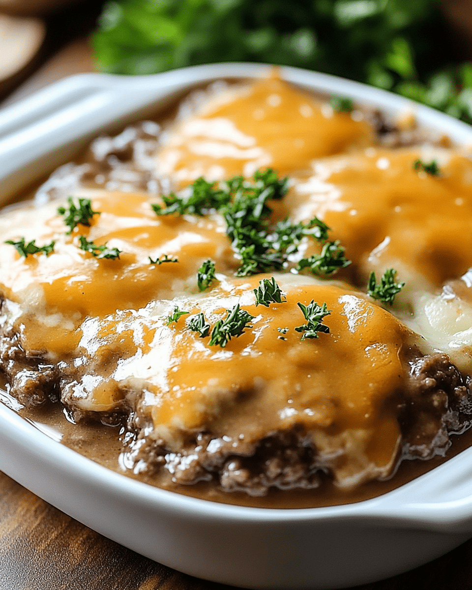 Amish Hamburger Steak Bake