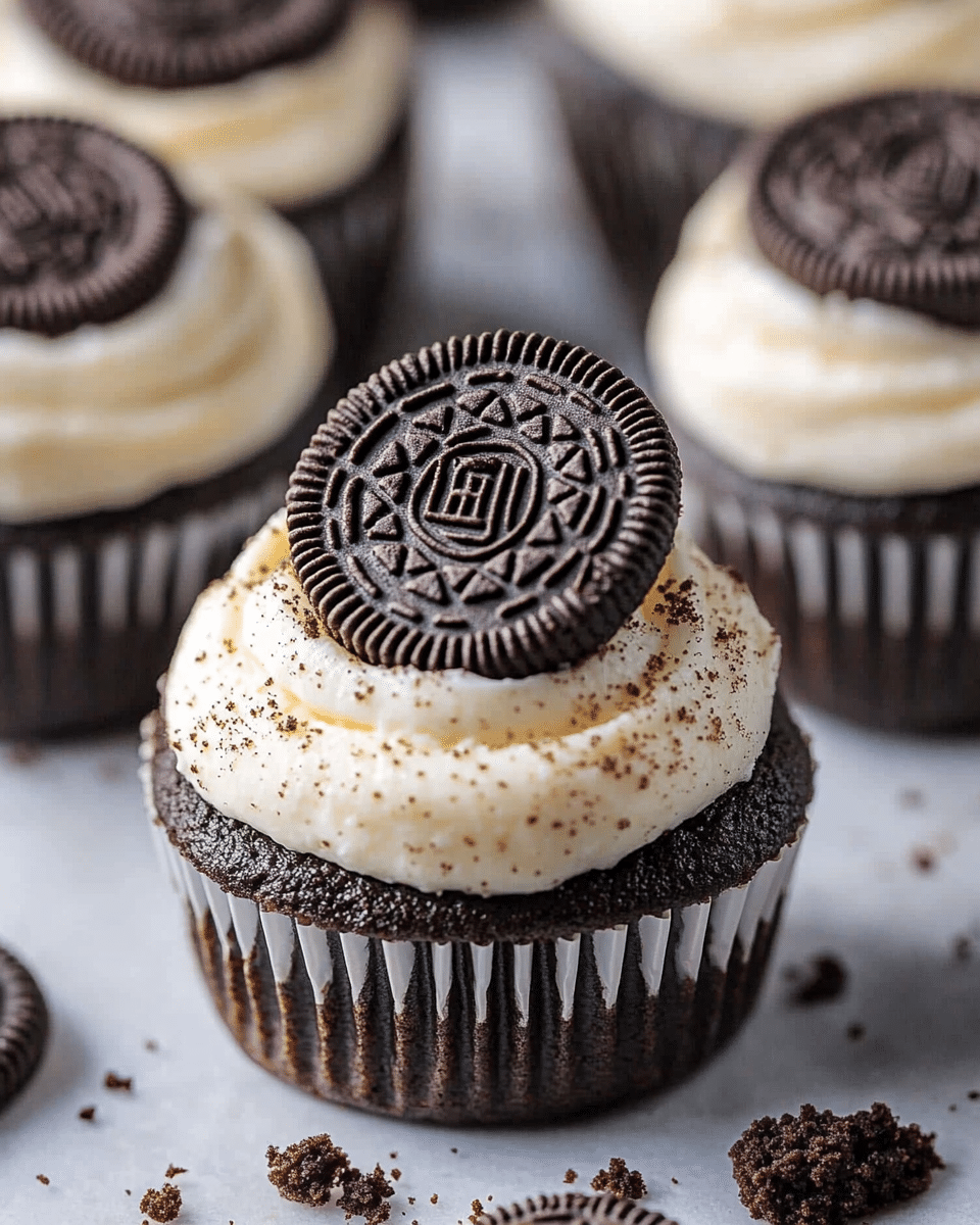 Cookies and Cream Cheesecake Cups