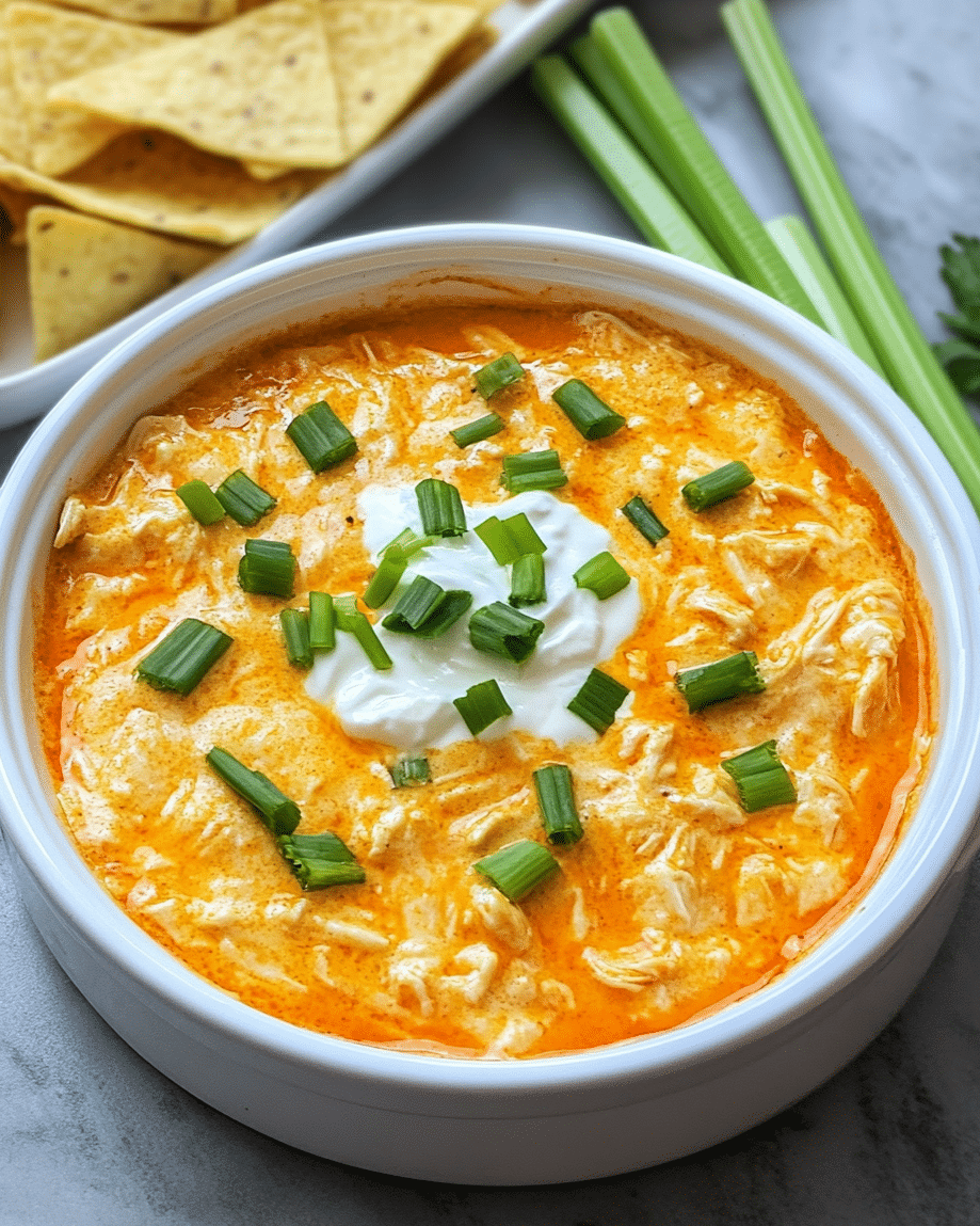 Instant Pot Buffalo Chicken Dip