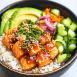 Loaded Salmon Rice Bowl