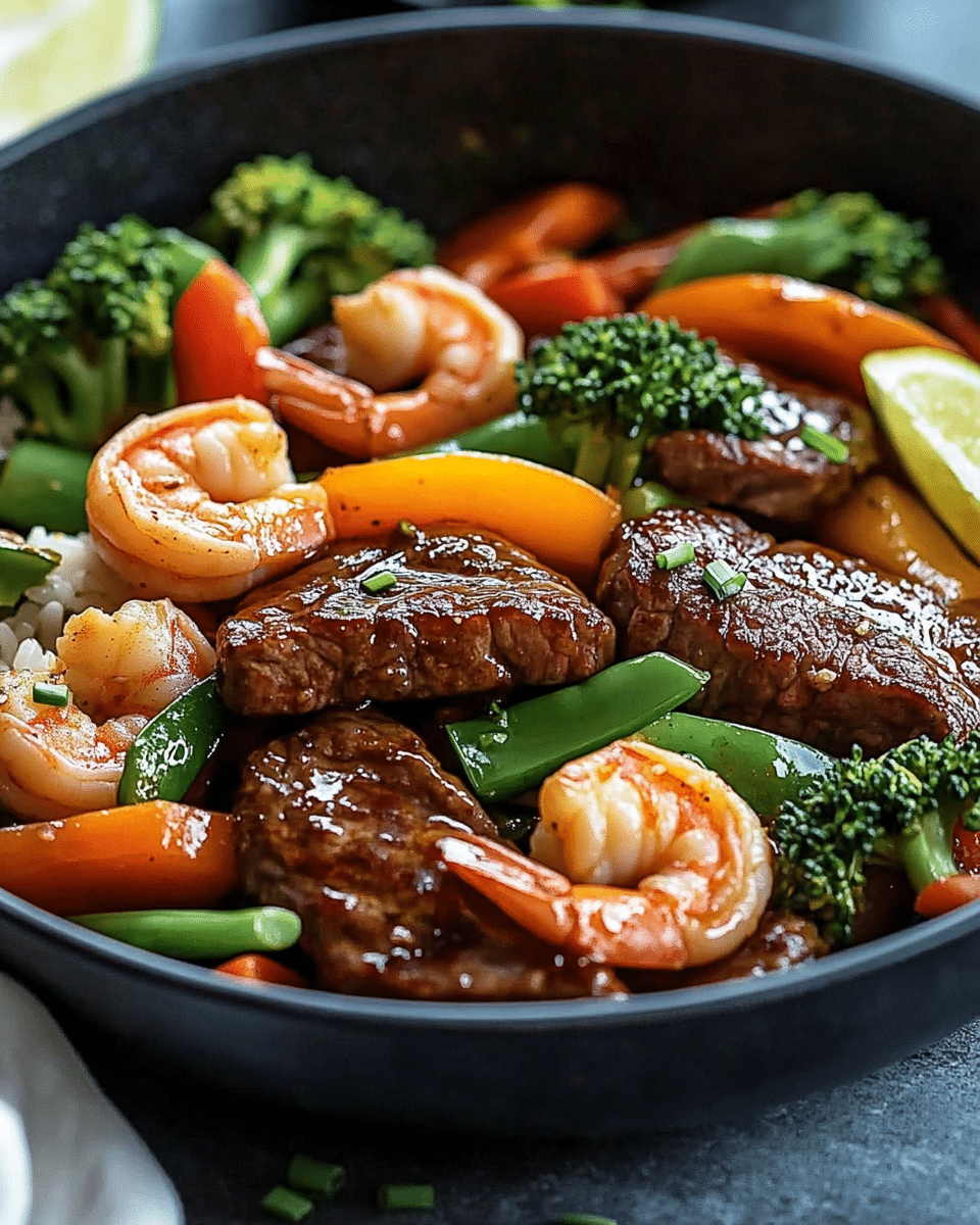 Steak and Shrimp Stir-Fry