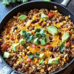 Taco Rice Skillet