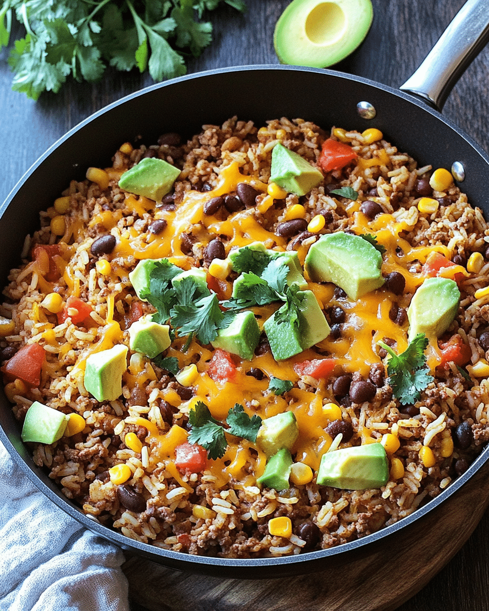 Taco Rice Skillet