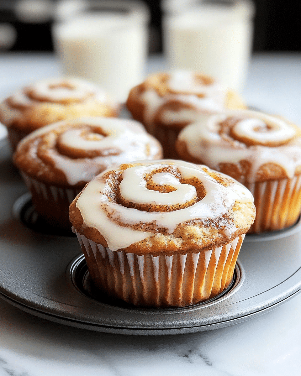 Cinnamon Roll Muffins