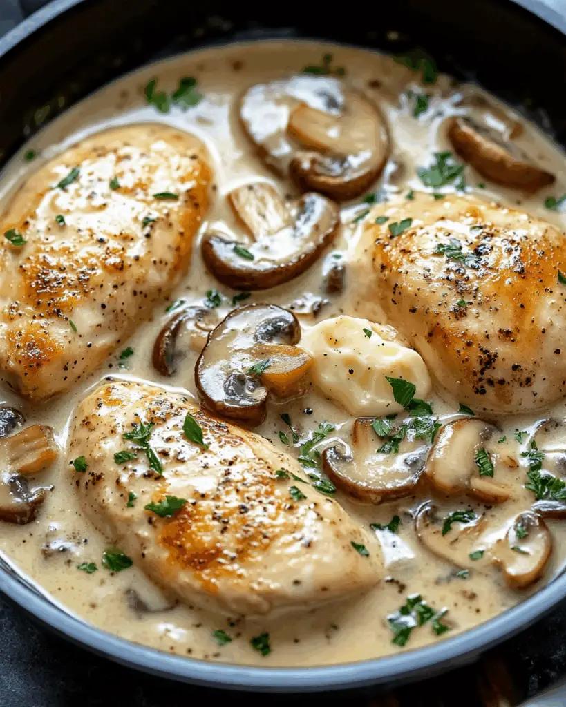 Creamy Mushroom Chicken