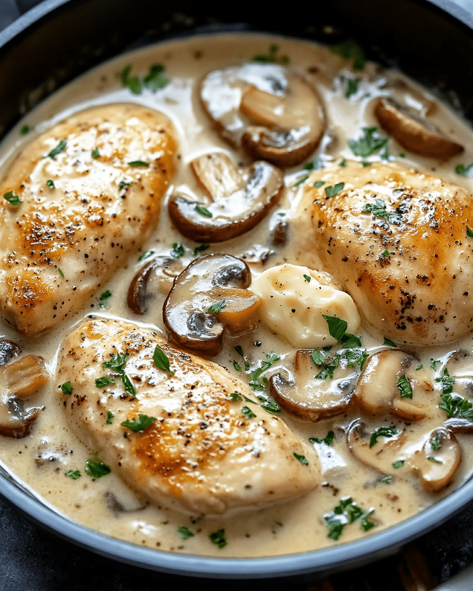 Creamy Mushroom Chicken
