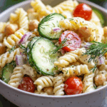 Healthy Cucumber Pasta Salad