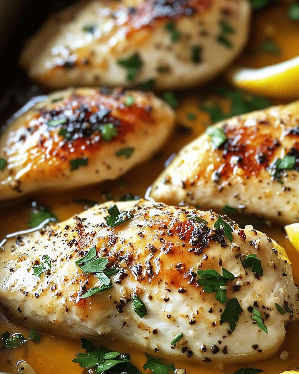 Garlic Butter Baked Chicken Breast