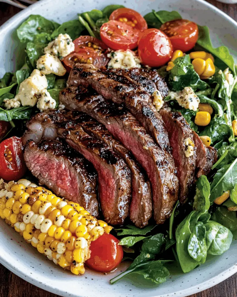 Balsamic Steak & Gorgonzola Salad