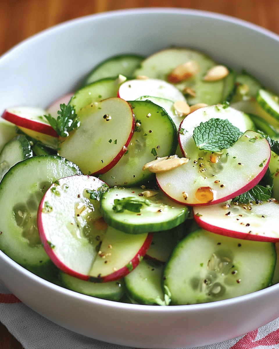 Crunchy Cucumber Apple Salad