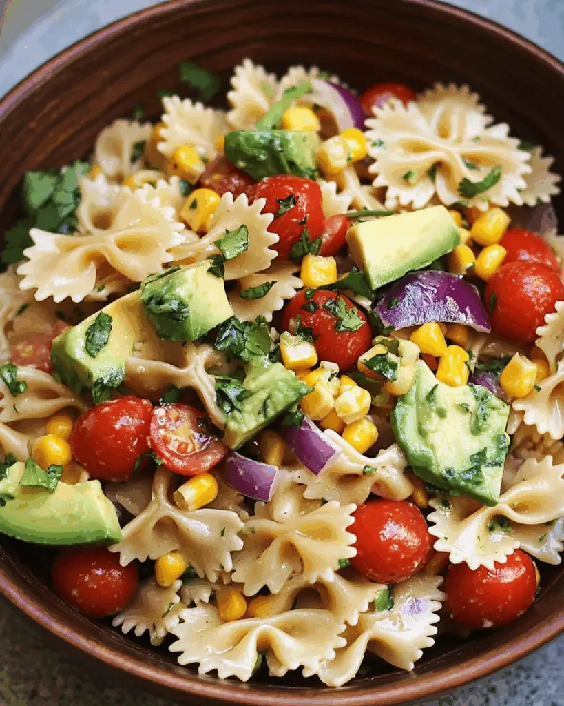 Cilantro Lime Pasta Salad