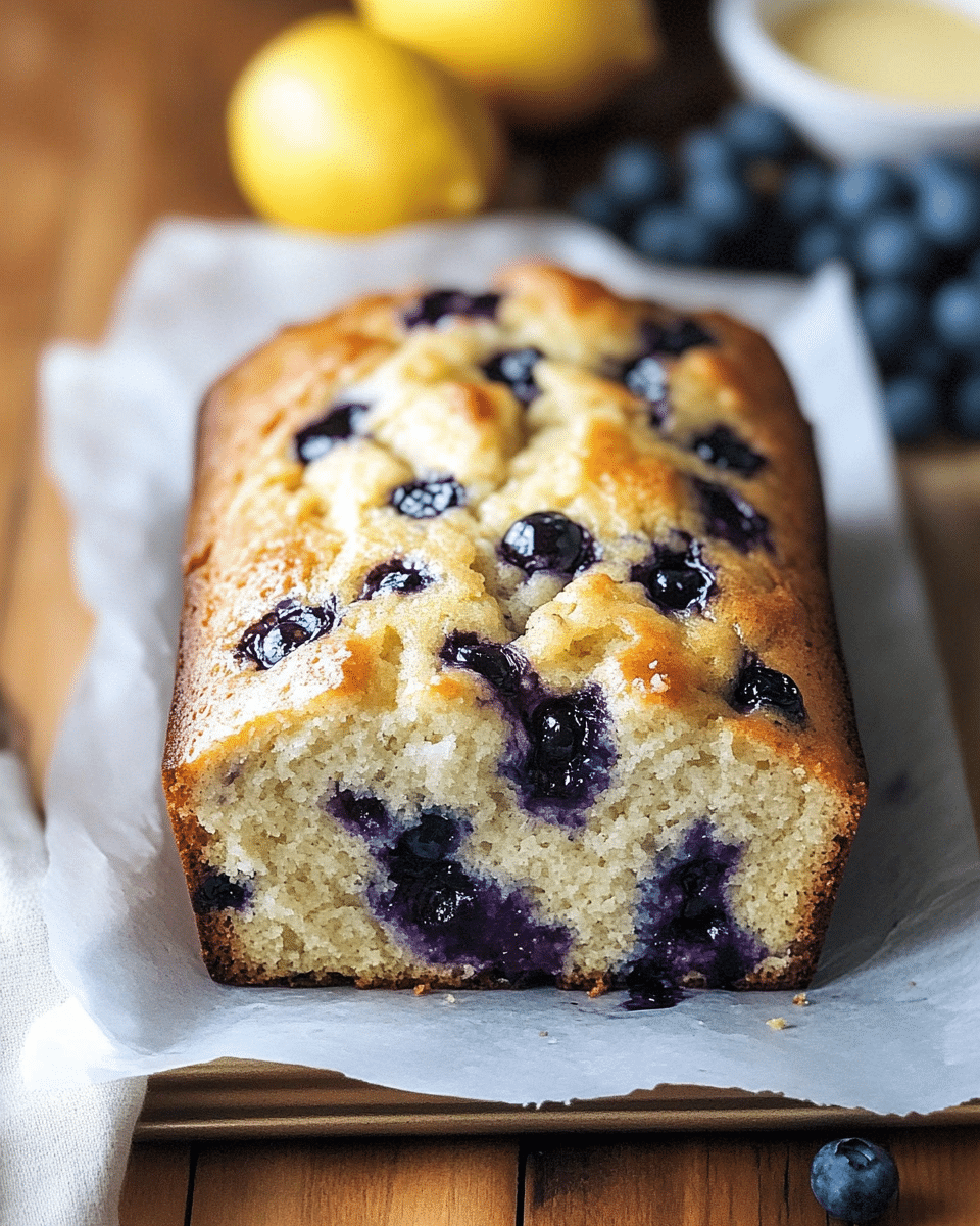 Lemon Blueberry Bread