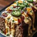 Smoky Jalapeño Popper Meatloaf