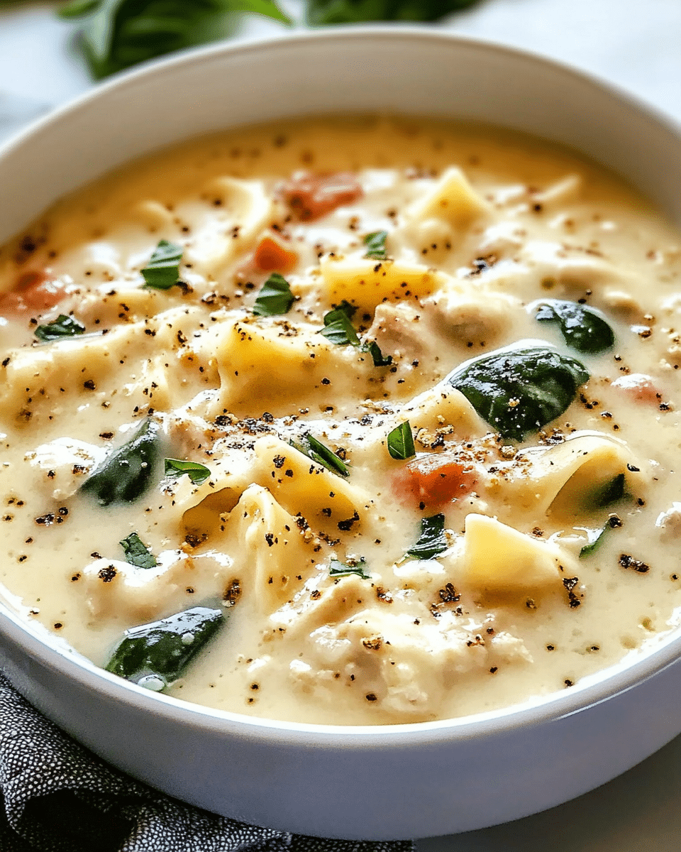 White Lasagna Soup