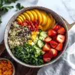 Tri-Color Quinoa Bowl