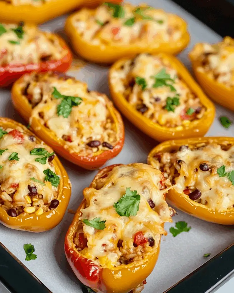 Mini Stuffed Sweet Peppers