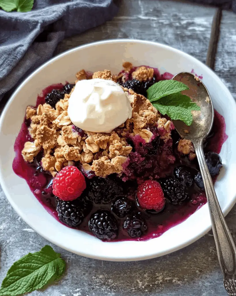 Skillet Berry Crisp