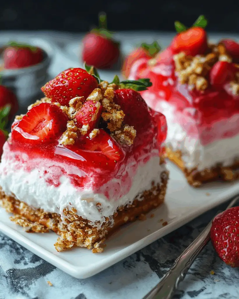 Strawberry Pretzel Delight
