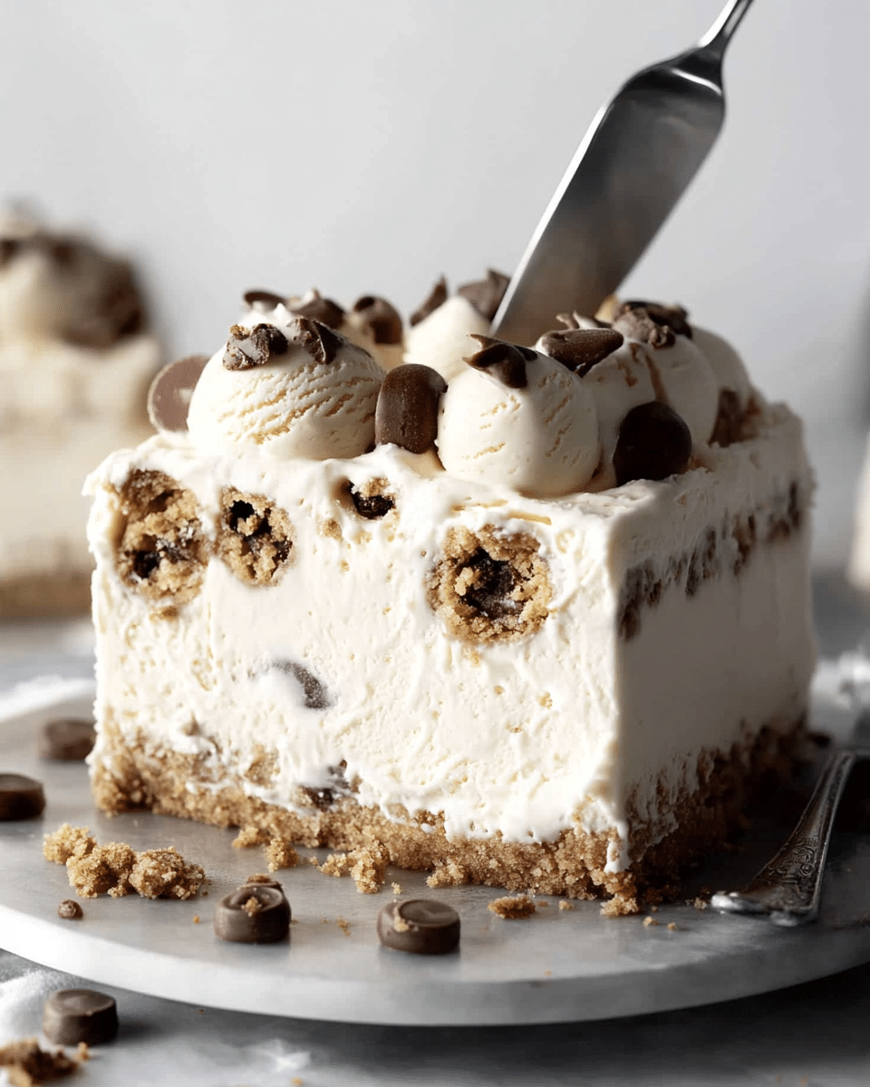 Cookie Dough Ice Cream Cake